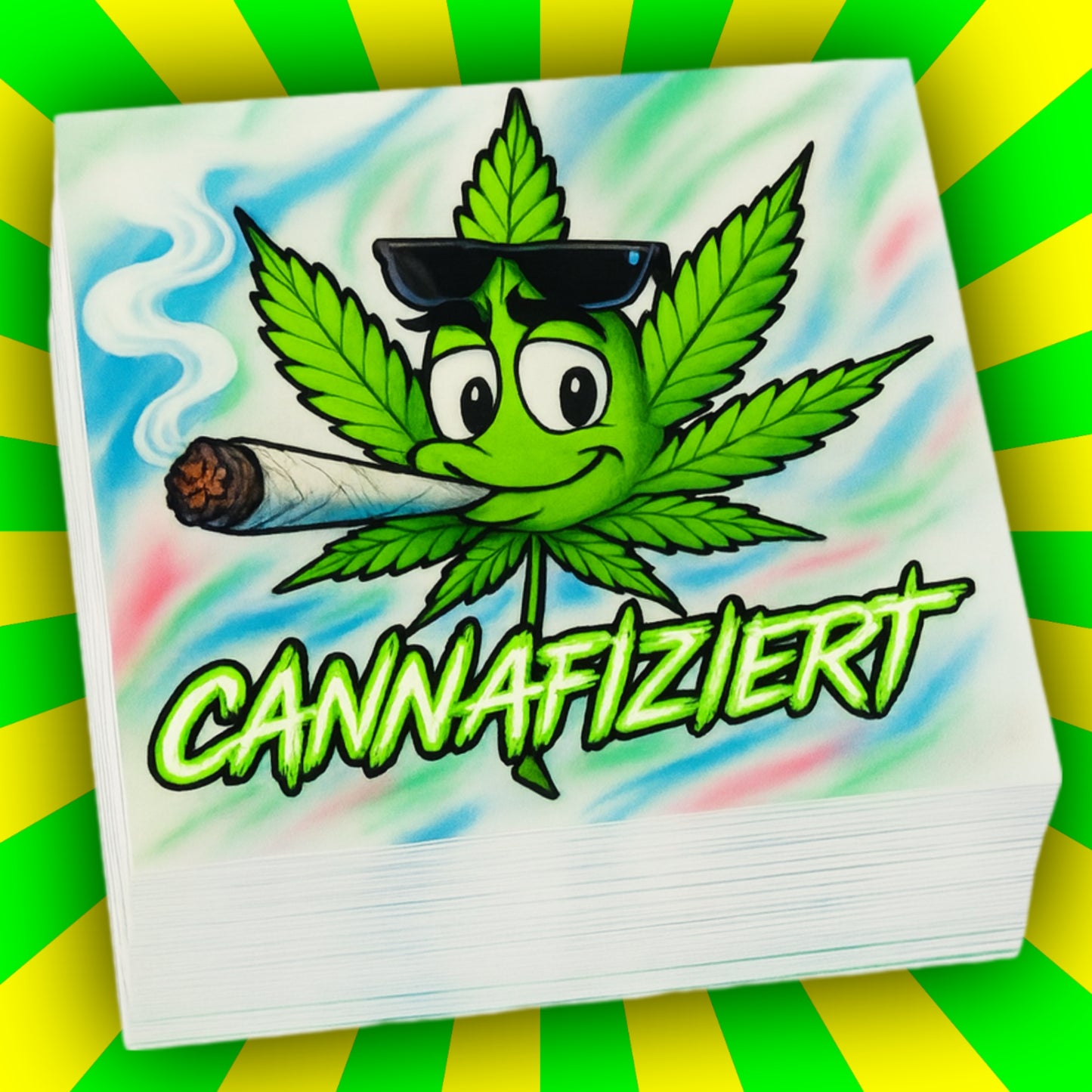Cannafiziert Maskotcheng Sticker