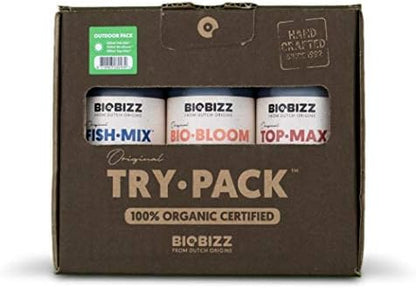 Try-Pack Indoor Bio-Dünger, 3x250ml