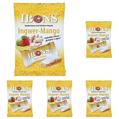 Ingwer-Mango Kaubonbons 92 g