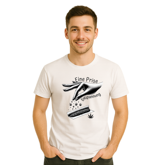 Eine Prise Entspannung – T-Shirt aus 100 % Baumwolle