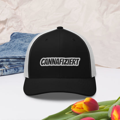 Fan-Cap zweifarbig