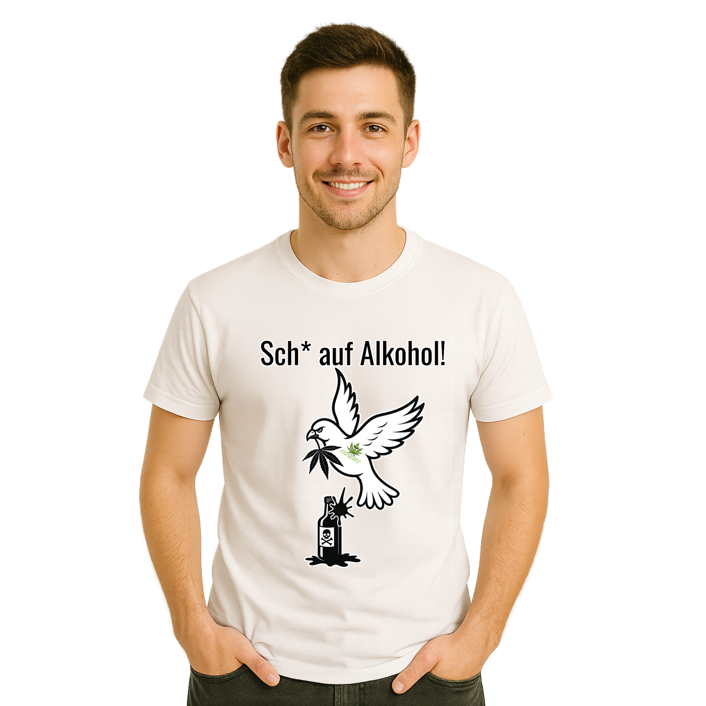 Scheiß auf Alkohol Tshirt