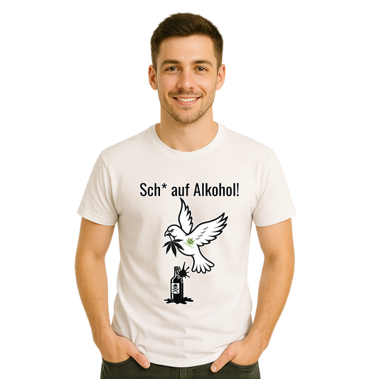 Scheiß auf Alkohol Tshirt